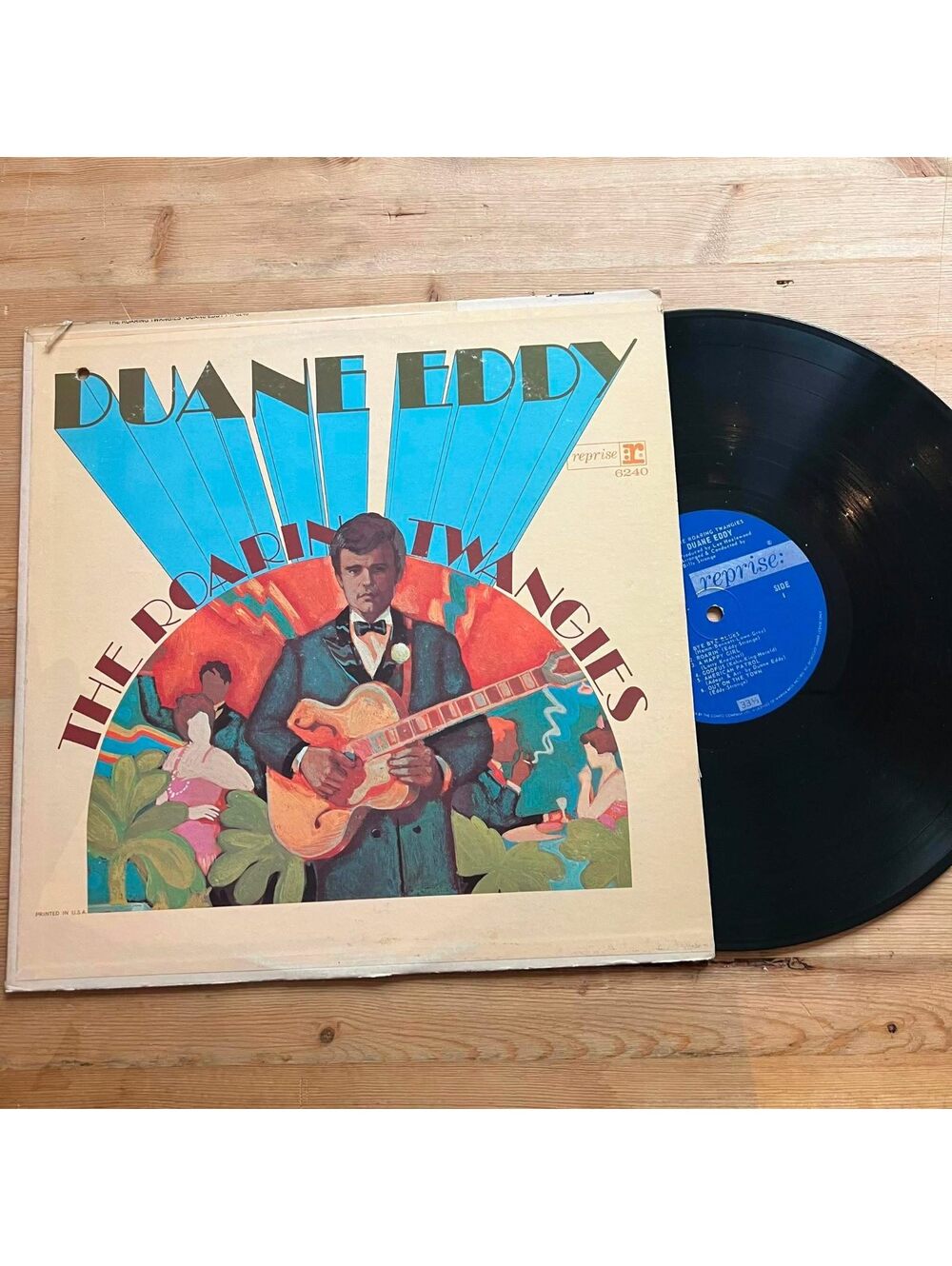 Duane Eddy - The Roaring Twangies 33rpm VG+ VR02